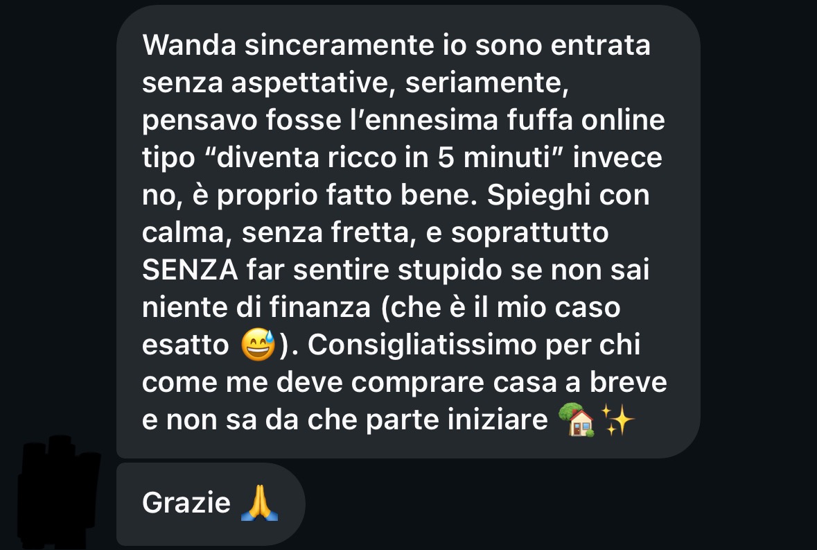 Recensione cliente Mutuo Blindato